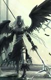  Angel of Nightmares ripped dress angle of shadow